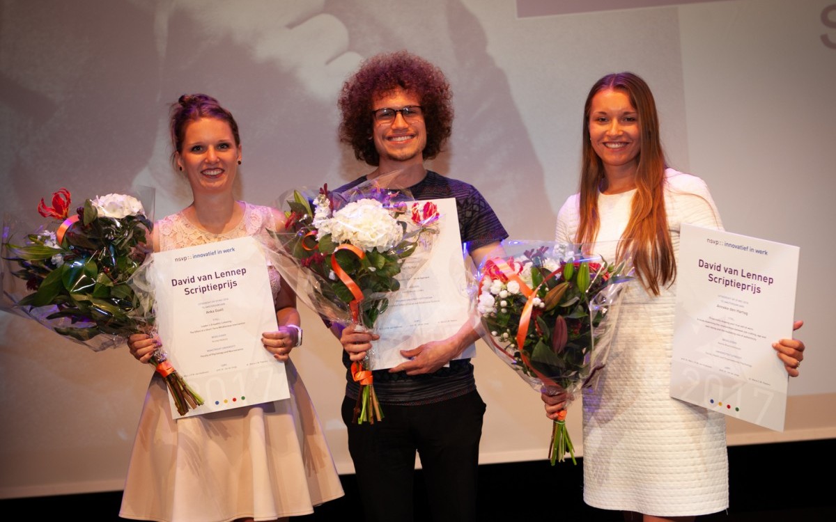 Scriptieprijs winnaars Anka, Yuri, Anneke