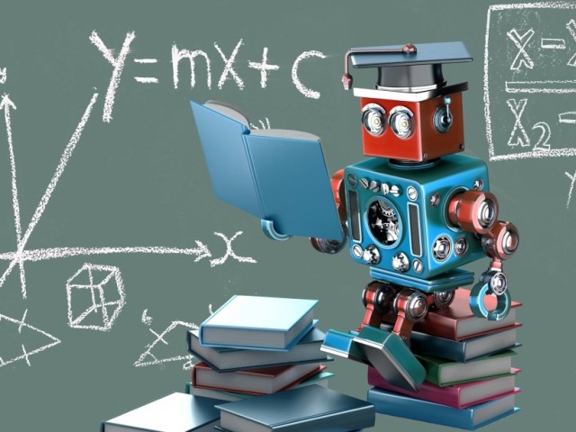 machine learning school robot
