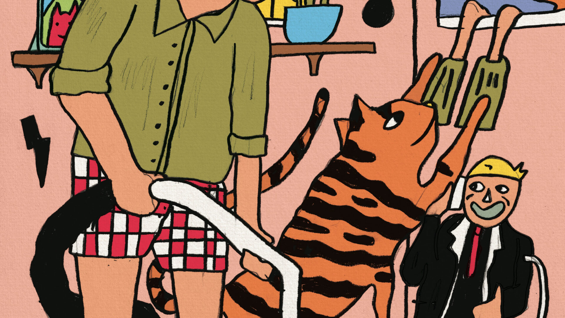 Illustratie cover Terug van Weggeweest