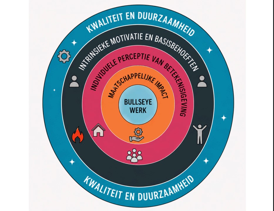 Bull's Eye baan cirkel met schillen
